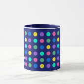 Kleurrijk Geometrisch Stippen Drinkware Design - Mok (Midden)