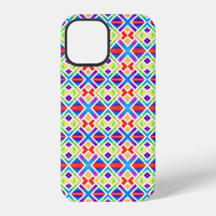 Kleurrijk Geometrisch Tribal Patroon iPhone 12 Hoesje
