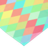 Kleurrijk geometrisch vormpatroon minimaal ontwerp tafelkleed (Gekanteld)