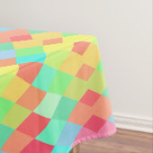 Kleurrijk geometrisch vormpatroon minimaal ontwerp tafelkleed (Voorbeeld)