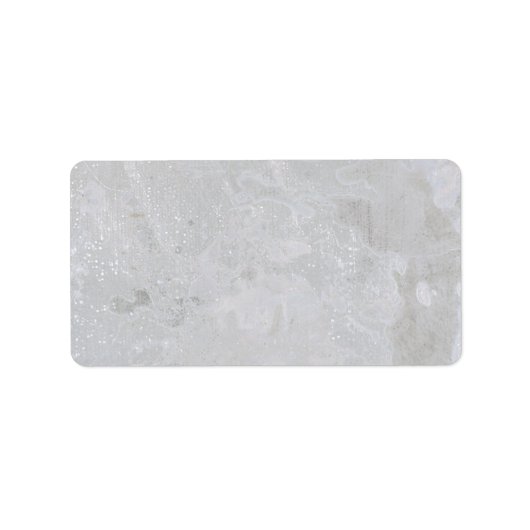 Kleurrijk geoxideerd zilverblad etiket (Voorkant)