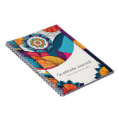 Kleurrijk gepersonaliseerd dankbaarheidsdagboek notitieboek (Rechterzijde)