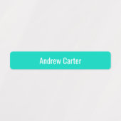 Kleurrijk Gepersonaliseerd Kinder ijzer op waterdi Labels (Design 1)