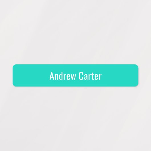 Kleurrijk Gepersonaliseerd Kinder ijzer op waterdi Labels (Design 1)