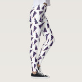 Kleurrijk geruit kerstboompatroon leggings (Rechts)
