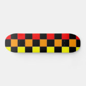 Kleurrijk Geruit Skateboard #1 (Horizontaal)
