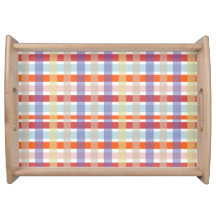 Kleurrijk geruite controlepatroon