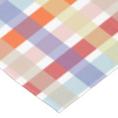 Kleurrijk geruite controlepatroon tafelkleed (Gekanteld)