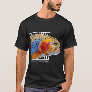 Kleurrijk Geschenk voor Beekforel Vissen T-shirt