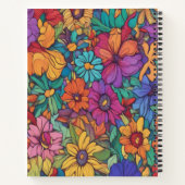 Kleurrijk gesmolten goud #52 - Spiral Notitieboek (Achterkant)