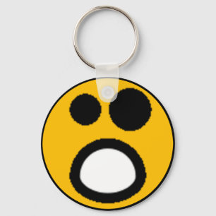 Kleurrijk gesorteerd smeleys (zie beschrijving) sleutelhanger