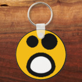 Kleurrijk gesorteerd smeleys (zie beschrijving) sleutelhanger (Voorkant)