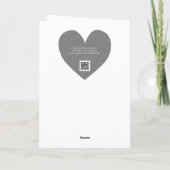 Kleurrijk gestippeld hart Echte Liefde Kunst Valen Kaart (Achterkant)