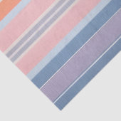 Kleurrijk Gestreept Stof Art Tissue Papier (Detail)