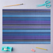 Kleurrijk Gestreept Stof Art Tissue Papier (Craft)