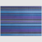 Kleurrijk Gestreept Stof Art Tissue Papier (Voorkant)