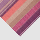 Kleurrijk Gestreept Stof Art Tissue Papier (Detail)