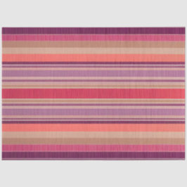 Kleurrijk Gestreept Stof Art Tissue Papier