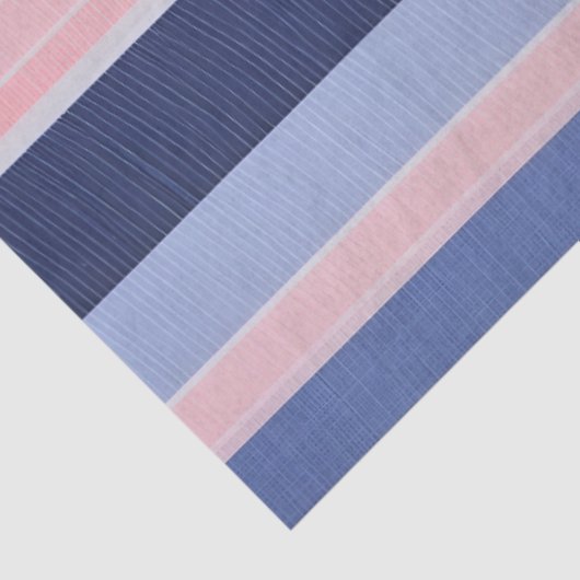 Kleurrijk Gestreept Stof Art Tissue Papier (Detail)