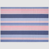 Kleurrijk Gestreept Stof Art Tissue Papier (Voorkant)