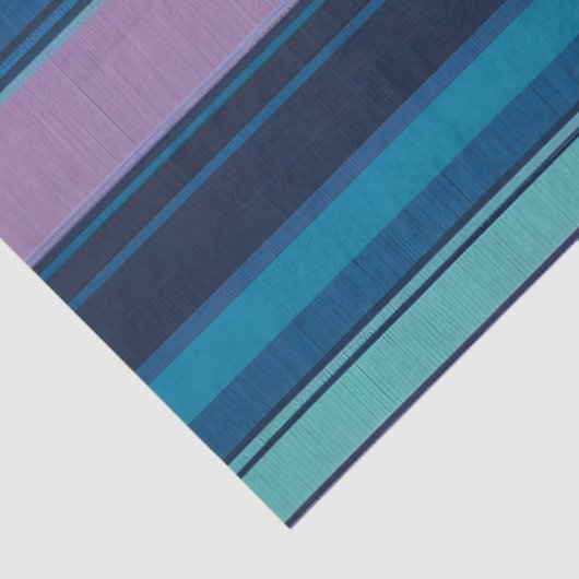 Kleurrijk Gestreept Stof Art Tissue Papier (Detail)