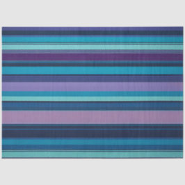 Kleurrijk Gestreept Stof Art Tissue Papier