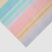 Kleurrijk Gestreept Stof Art Tissue Papier (Detail)