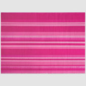 Kleurrijk Gestreept Stof Art Tissue Papier (Voorkant)