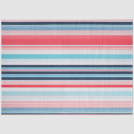 Kleurrijk Gestreept Stof Art Tissue Papier