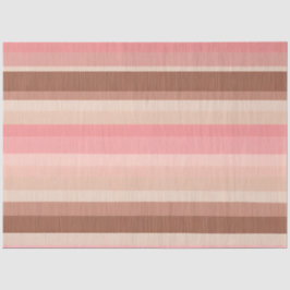 Kleurrijk Gestreept Stof Art Tissue Papier