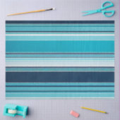 Kleurrijk Gestreept Stof Art Tissue Papier (Craft)