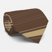 Kleurrijk gestreept Stropdas (Opgerold)