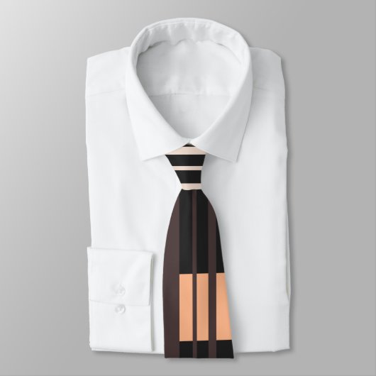 Kleurrijk gestreept Stropdas (Gebonden)