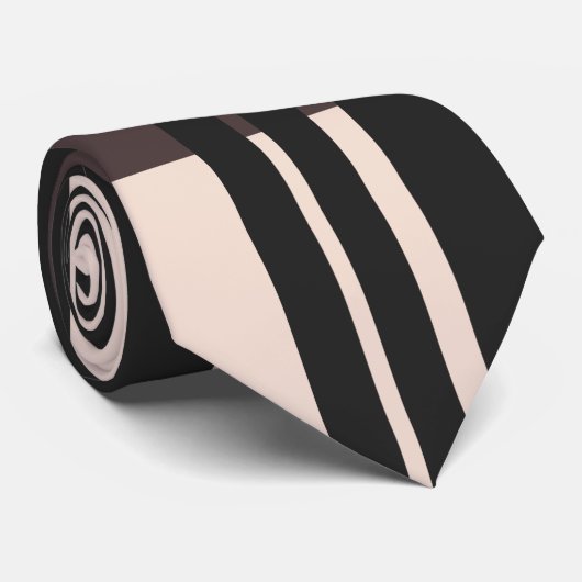 Kleurrijk gestreept Stropdas (Opgerold)