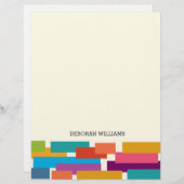 kleurrijk gevlekt (Voorkant / Achterkant)