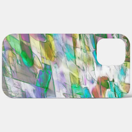 Kleurrijk gevlekt, ondoorzichtig tegenover een gla Case-Mate iPhone case