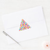 kleurrijk gevlekt sticker (Envelop)