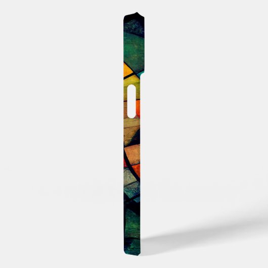 Kleurrijk Glas in lood Abstractie Case-Mate iPhone Case (Achterkant / Rechts)