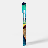 Kleurrijk Glas in lood Abstractie Case-Mate iPhone Case (Achterkant / Links)