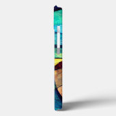 Kleurrijk Glas in lood Abstractie Case-Mate iPhone Case (Achterkant / Links)