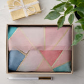 Kleurrijk Glas in lood Art Tissue Papier (Geschenk)