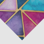 Kleurrijk Glas in lood Art Tissue Papier (Detail)