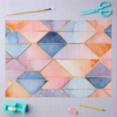 Kleurrijk Glas in lood Art Tissue Papier (Craft)