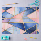 Kleurrijk Glas in lood Art Tissue Papier (Craft)