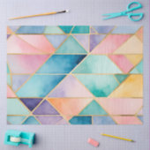 Kleurrijk Glas in lood Art Tissue Papier (Craft)