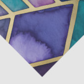 Kleurrijk Glas in lood Art Tissue Papier (Detail)