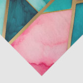 Kleurrijk Glas in lood Art Tissue Papier (Detail)