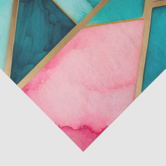 Kleurrijk Glas in lood Art Tissue Papier (Detail)