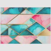 Kleurrijk Glas in lood Art Tissue Papier (Voorkant)