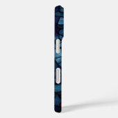 Kleurrijk Glas-in-Lood Kerstboom Case-Mate iPhone Case (Achterkant / Rechts)
